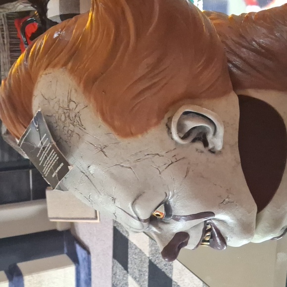 Pennywise IT clown mask stephen king Movie New - Picture 7 of 7